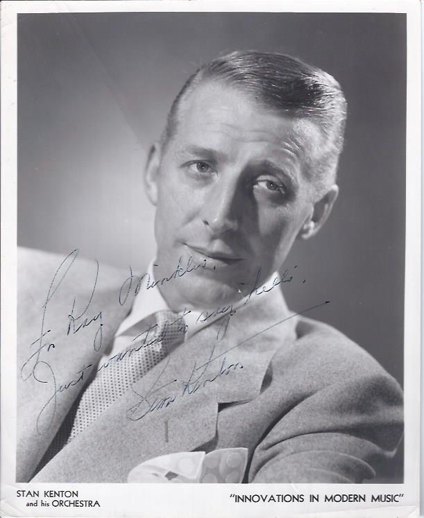 Image for Framed Autographed Photograph of Stan Kenton